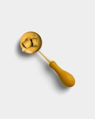 Golden Wax in Melting Spoon 01 PNG Image Thumbnail.jpg