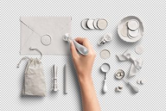 Ivory Envelope Sealing Essentials PNG Pack 01 Thumbnail2.jpg