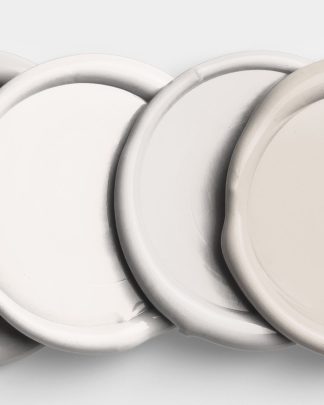 Ivory Vertical Stack of Four Wax Seals 02 PNG Image High Resolution.jpg