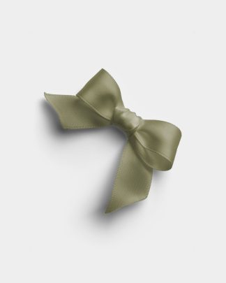 Olive Satin Ribbon Bow 01 PNG Image Thumbnail.jpg