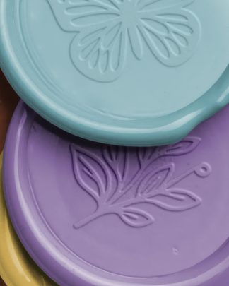 Pile of Wax Seals with Design 02 PNG Image High Resolution.jpg