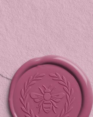 Rosewood Handmade Paper Envelope with Wax Seal with Design 02 PNG Image High Resolution.jpg