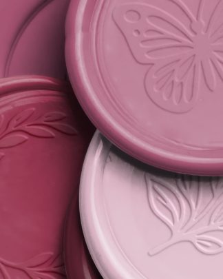 Rosewood Pile of Wax Seals with Design 02 PNG Image High Resolution.jpg
