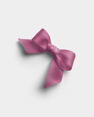 Rosewood Satin Ribbon Bow 01 PNG Image Thumbnail.jpg