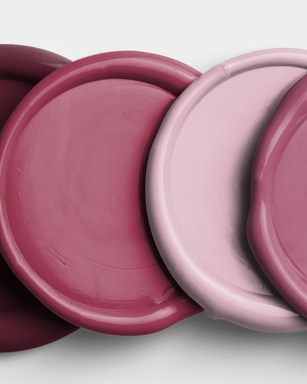 Rosewood Vertical Stack of Four Wax Seals 02 PNG Image High Resolution.jpg