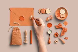 Tangerine Envelope Sealing Essentials PNG Pack 01 Thumbnail.jpg