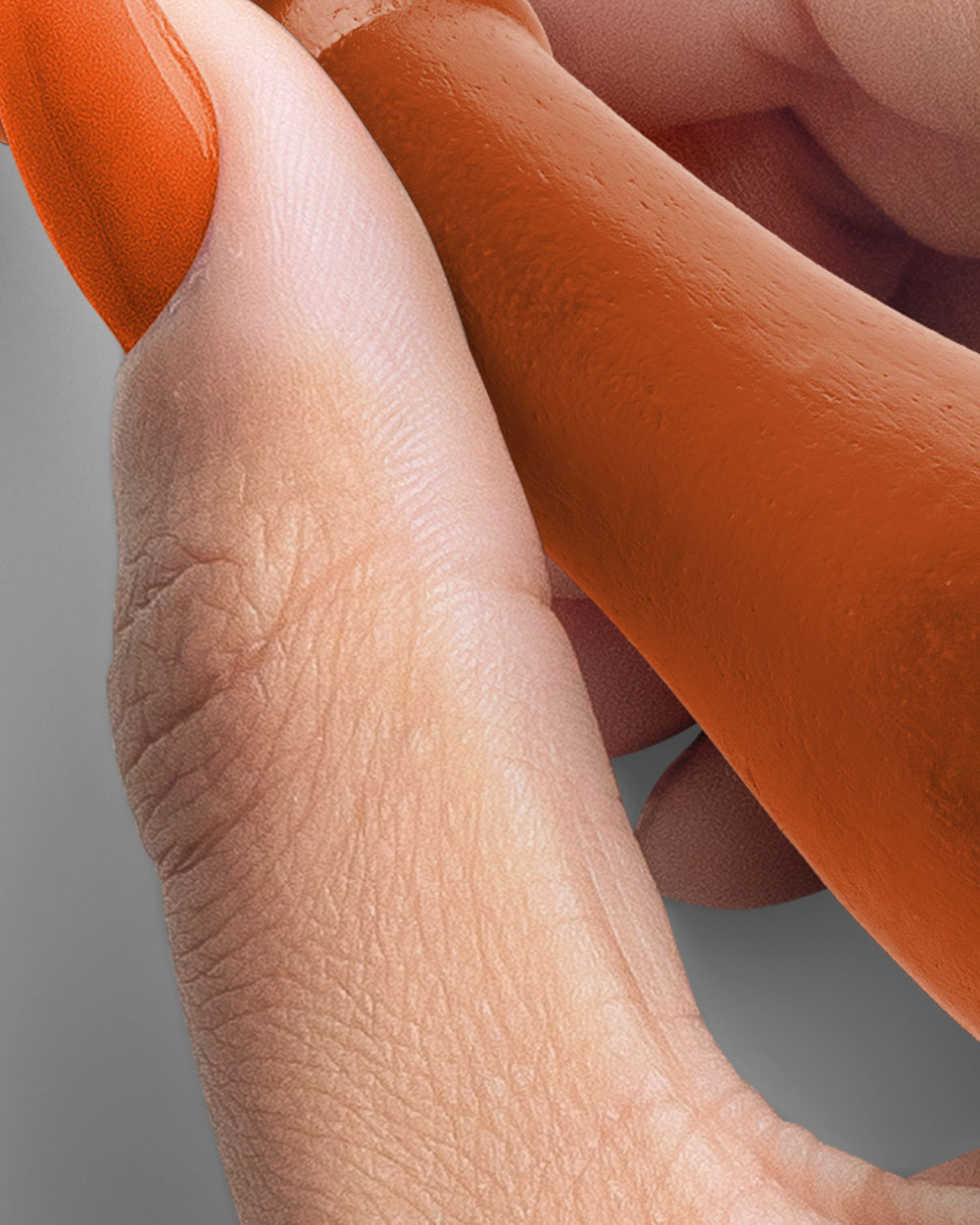 Tangerine Light Hand Holding Wax Seal Stamp 02 PNG Image High Resolution.jpg