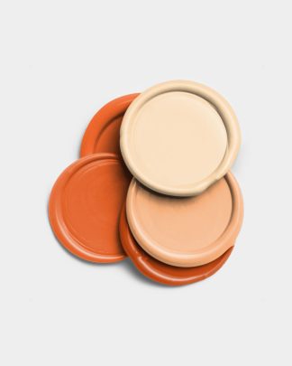 Tangerine Pile of Wax Seals 01 PNG Image Thumbnail.jpg