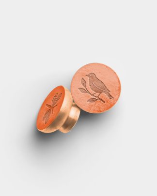 Tangerine Wax Stamps with Design 01 PNG Image Thumbnail.jpg