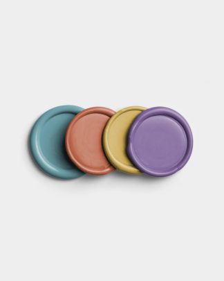Vertical Stack of Four Wax Seals 01 PNG Image Thumbnail.jpg