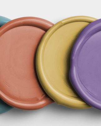 Vertical Stack of Four Wax Seals 02 PNG Image High Resolution.jpg