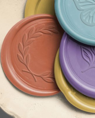 Wax Seals in Ceramic Bowl with Design 02 PNG Image High Resolution.jpg