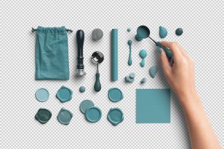 Azure Elegant Sealing Wax PNG Pack 01 Thumbnail2.jpg
