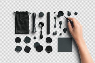 Charcoal Elegant Sealing Wax PNG Pack 01 Thumbnail2.jpg