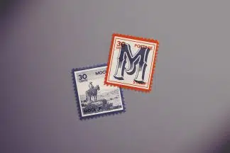 Two Vintage Square Postage Stamp Mockup 01 Thumbnail2.jpg