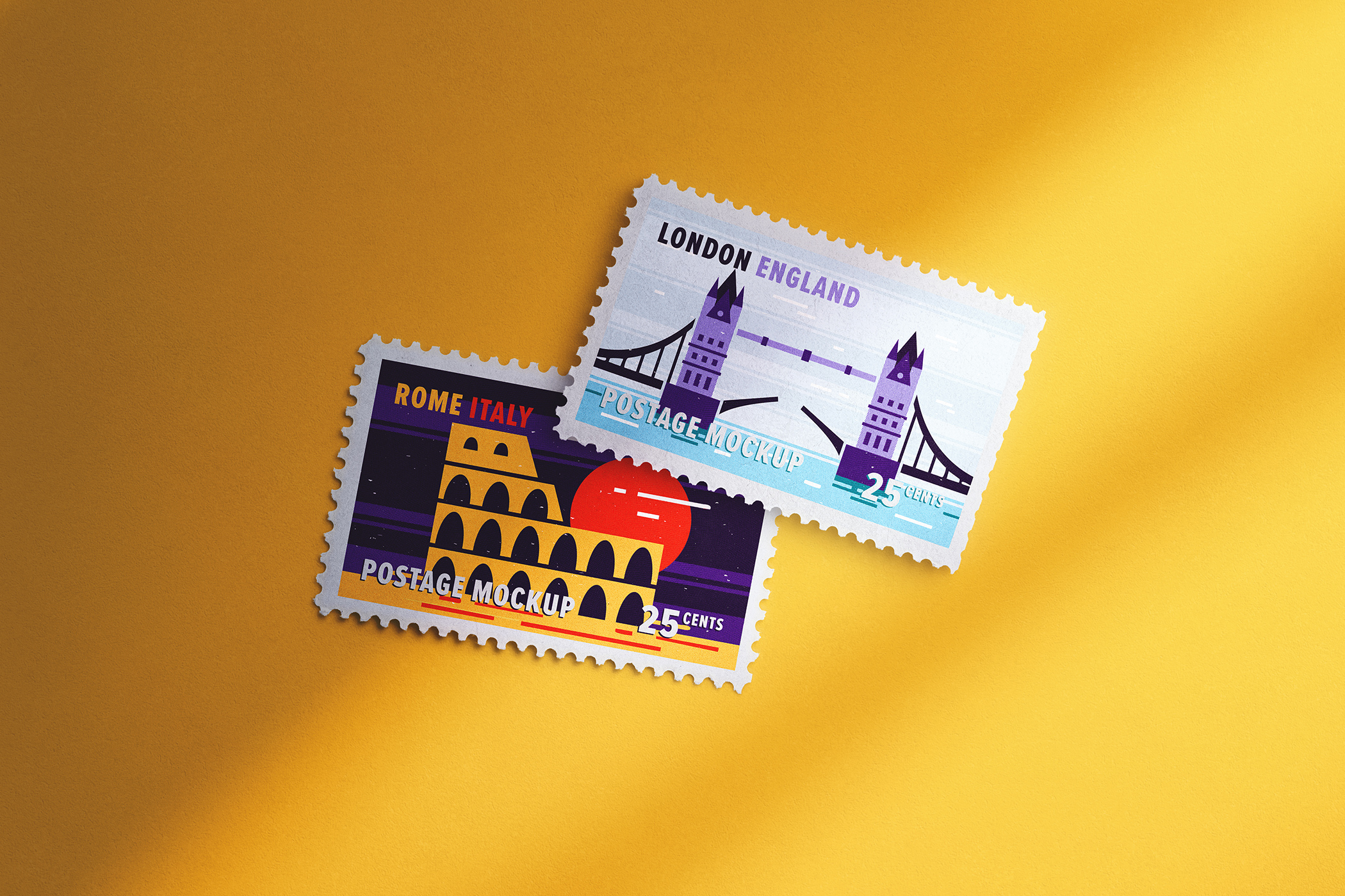 Two Horizontal Vintage Postage Stamp Mockup 01 Thumbnail2.jpg