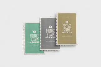 Postage Stamp Mockups
