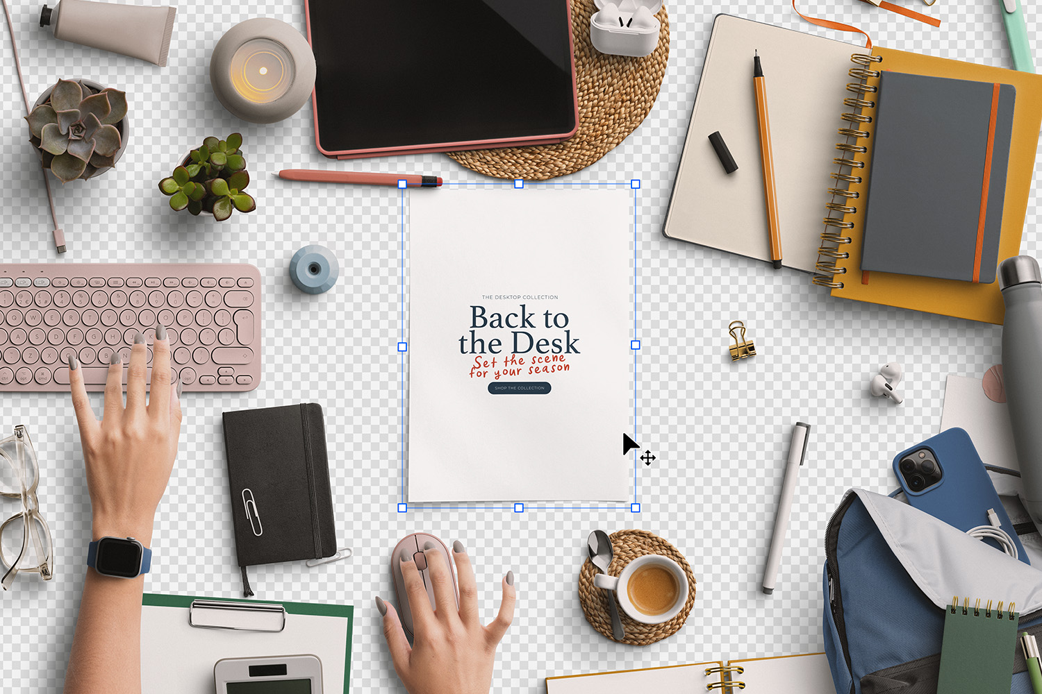 Free Desk Mockup