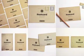 Postal Postcard Set